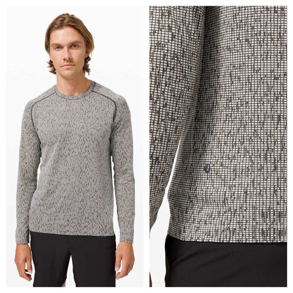 Lululemon Metal Vent Tech Long Sleeve 2.0 Athletic Stretch Space Code M3CD8S